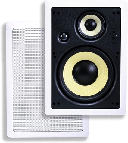 Monoprice 3-Way Fiber In-Wall Speakers