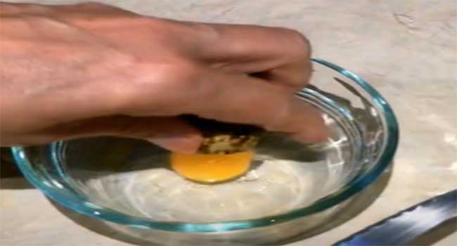 Extracting Quail Egg