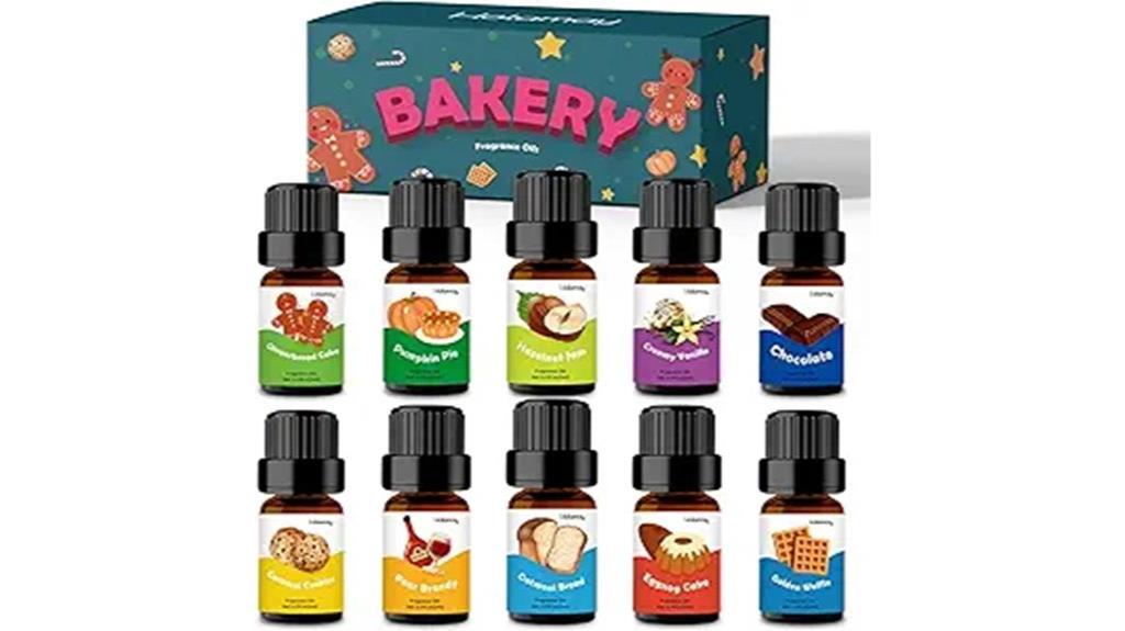 10 pack fragrance oil set