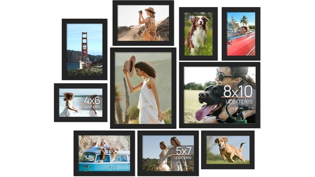 10 pack picture frames