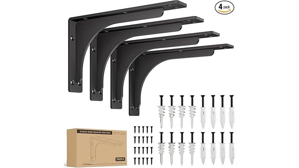 10 pack wall brackets