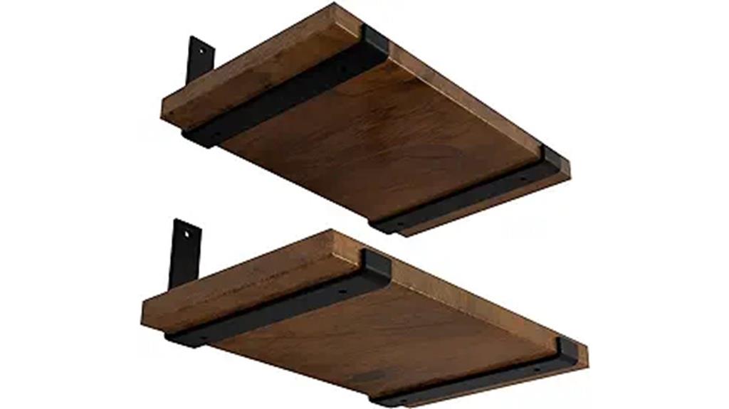 12 inch shelf brackets pack