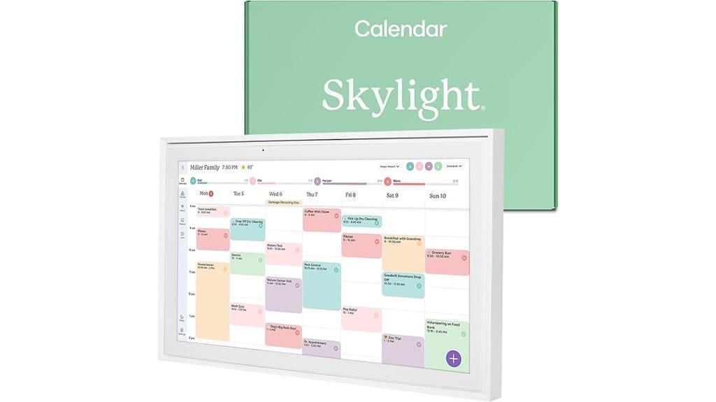 15 inch digital wall calendar