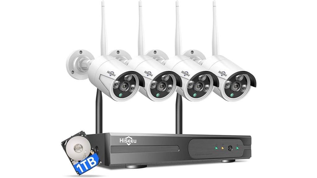 16 channel 4k wifi cameras