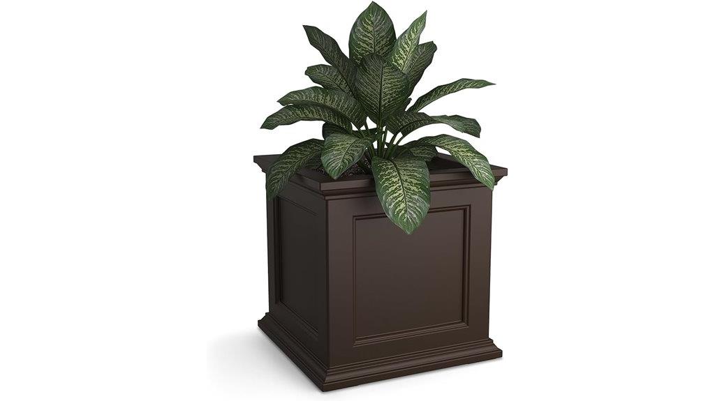 20 inch square planter