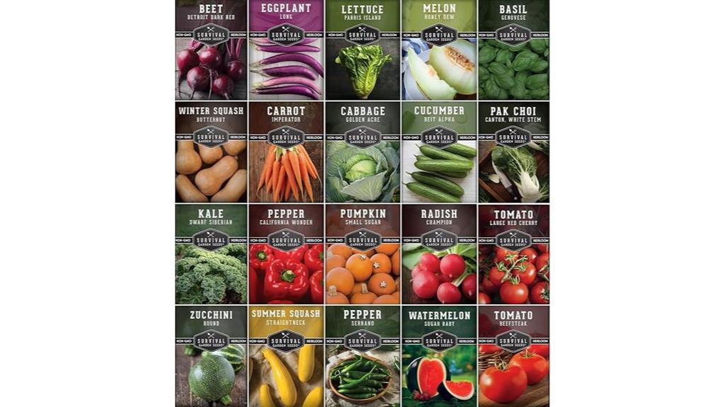 20 non gmo vegetable seeds