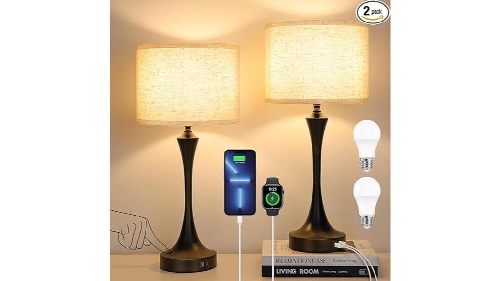 22 inch touch lamp