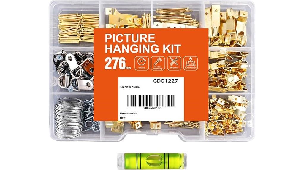 276 piece hanging set
