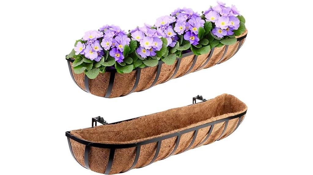 30 inch window box planters