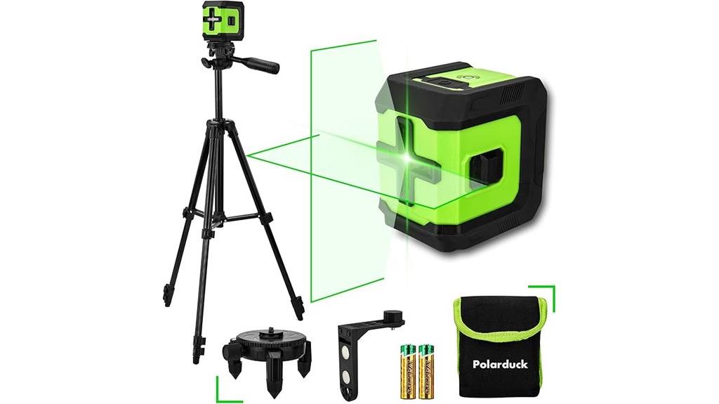 360 degree laser leveling