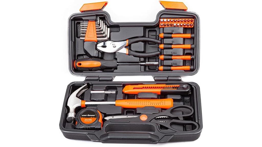 39 piece toolbox set