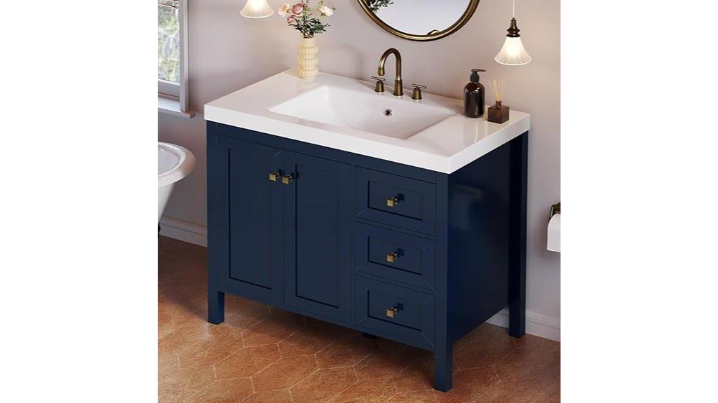 42 inch bathroom vanity