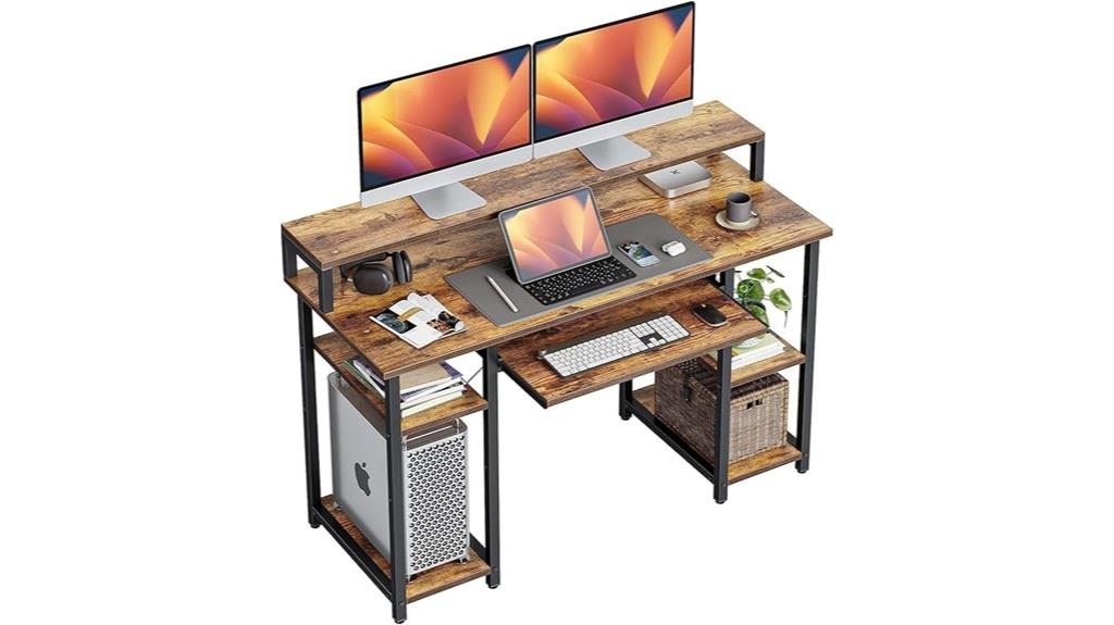 47 inch cubic office desk