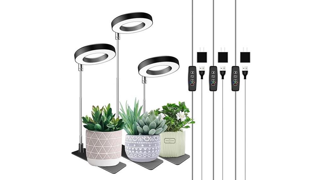 48 led grow light set