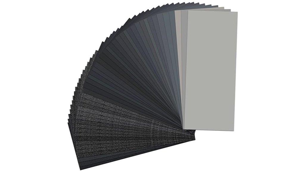 48 piece sandpaper set