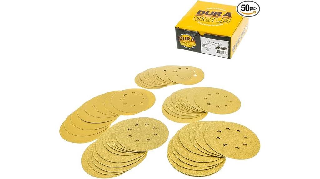 50 piece sanding disc set