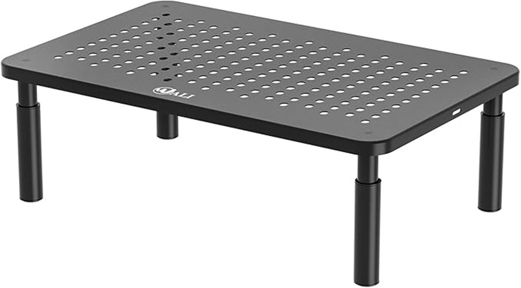 adjustable desk monitor stand