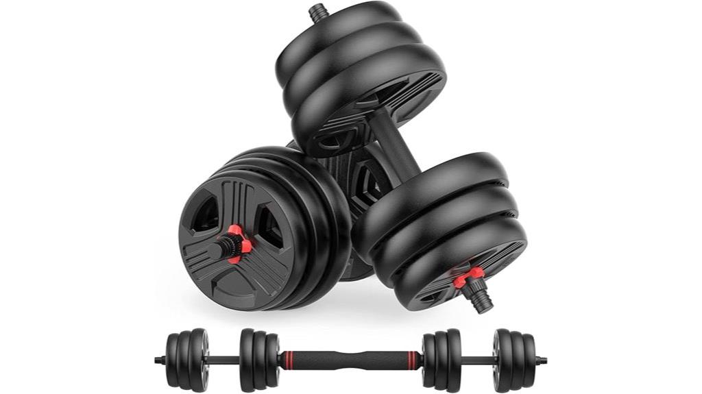 adjustable dumbbells for home