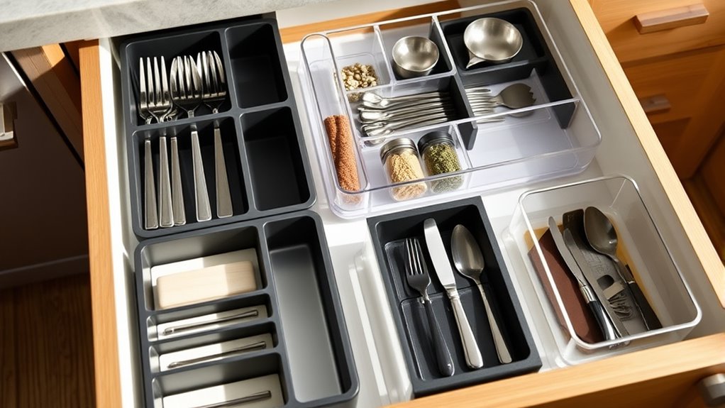 adjustable durable stable organizers