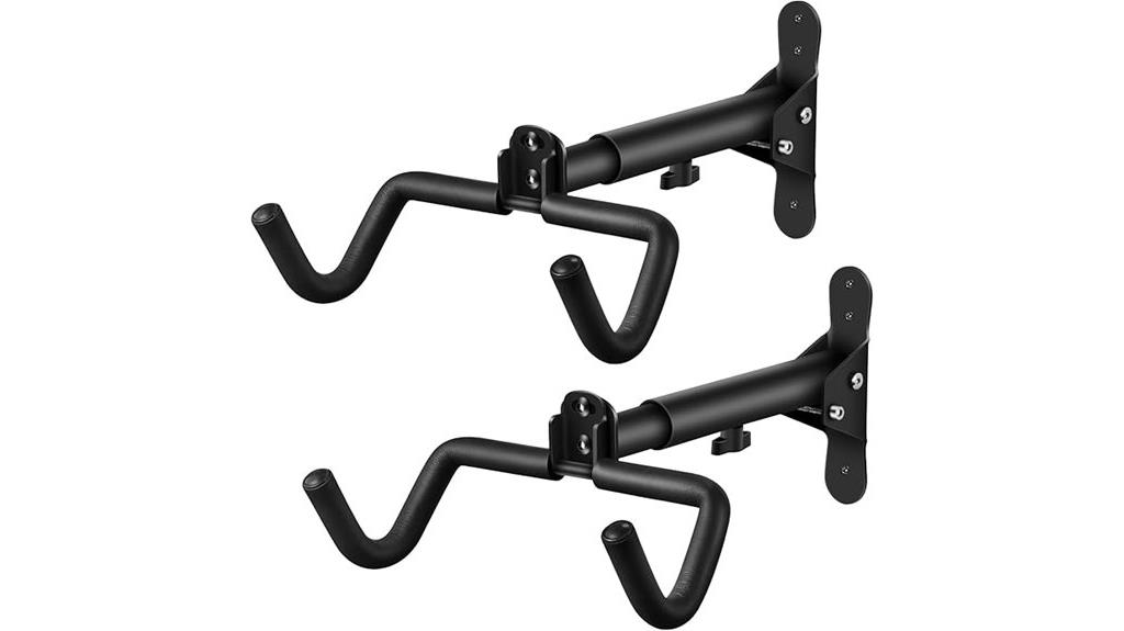 adjustable garage bike organizer
