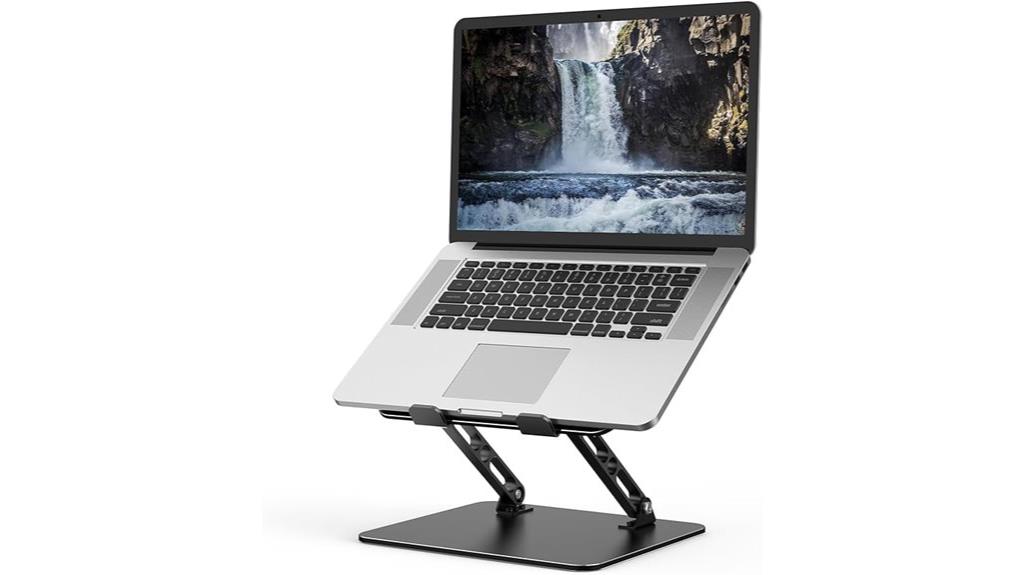 adjustable metal laptop stand