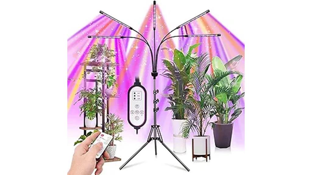 adjustable tripod grow light