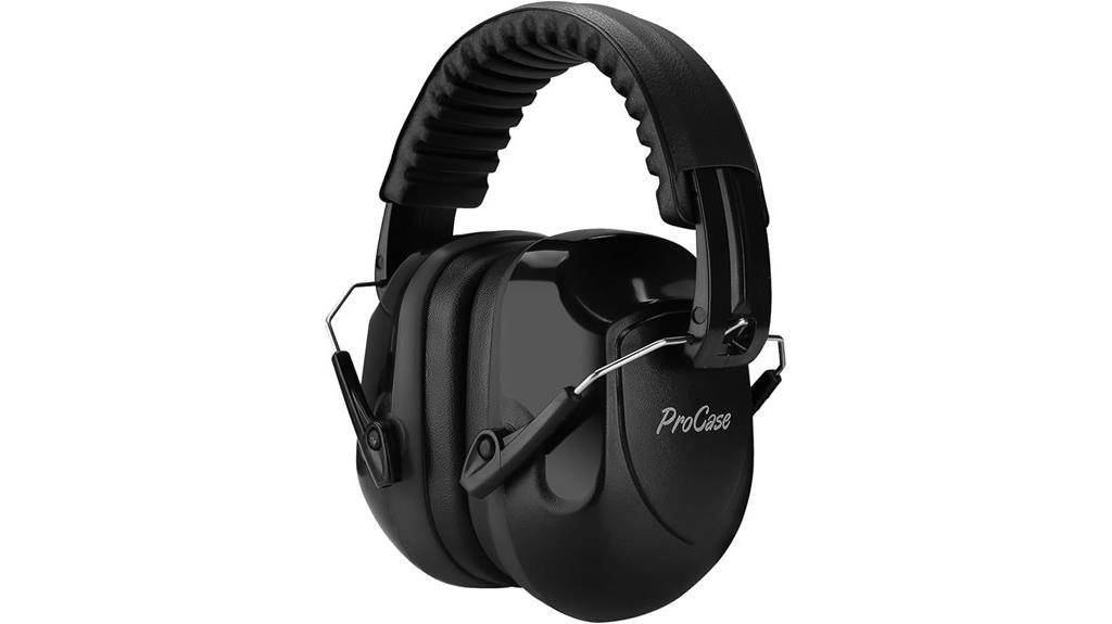 adult and kid noise canceling ear muffs