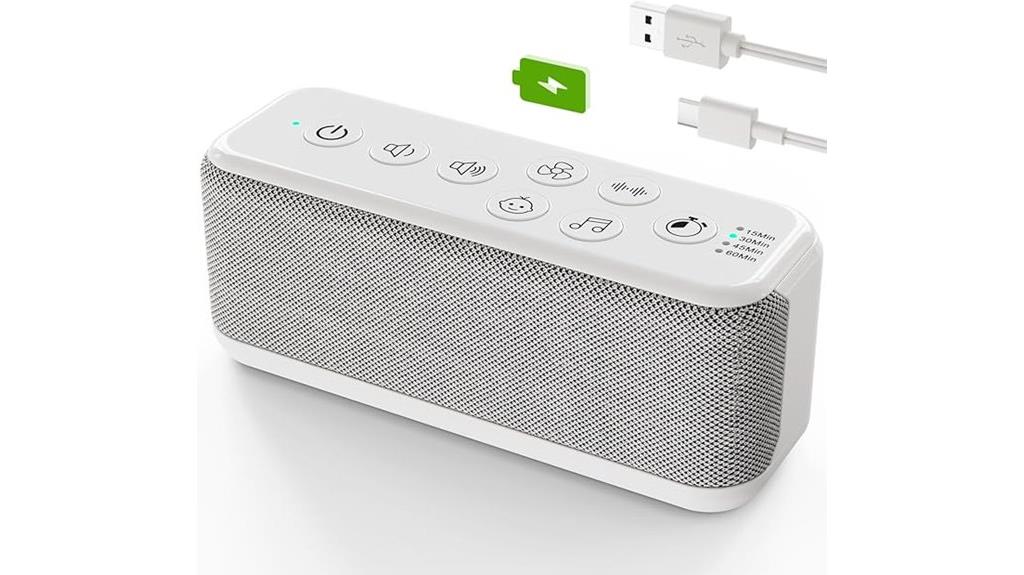 adult usb rechargeable white noise