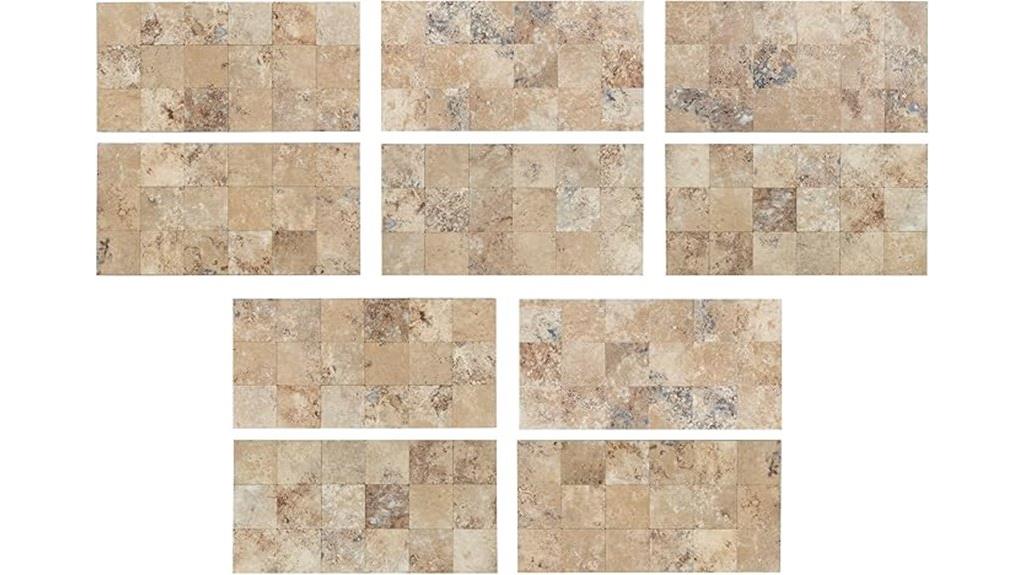 aged travertine tile pack