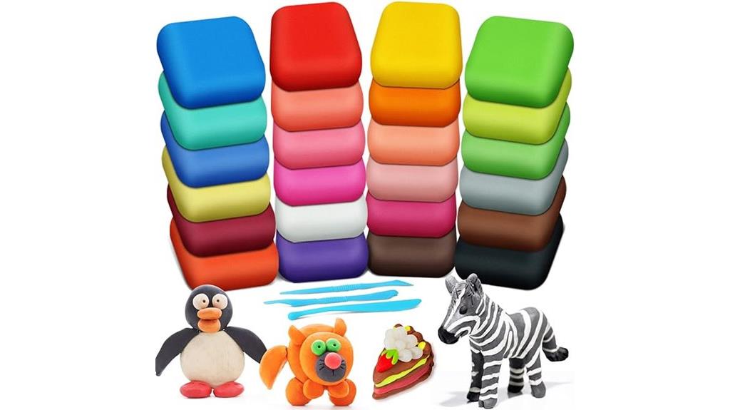 air dry kids modeling clay