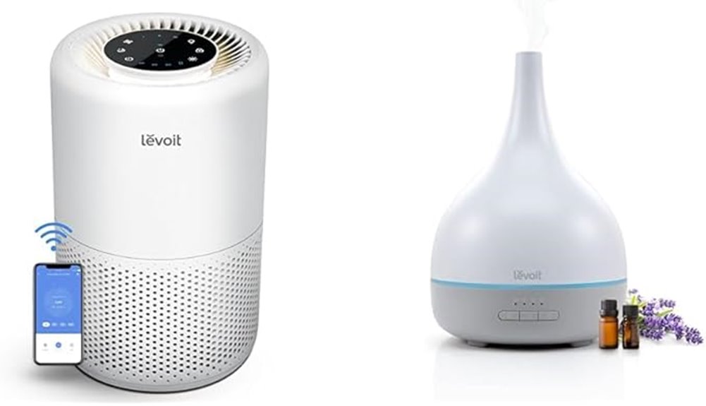 air purifier with diffuser