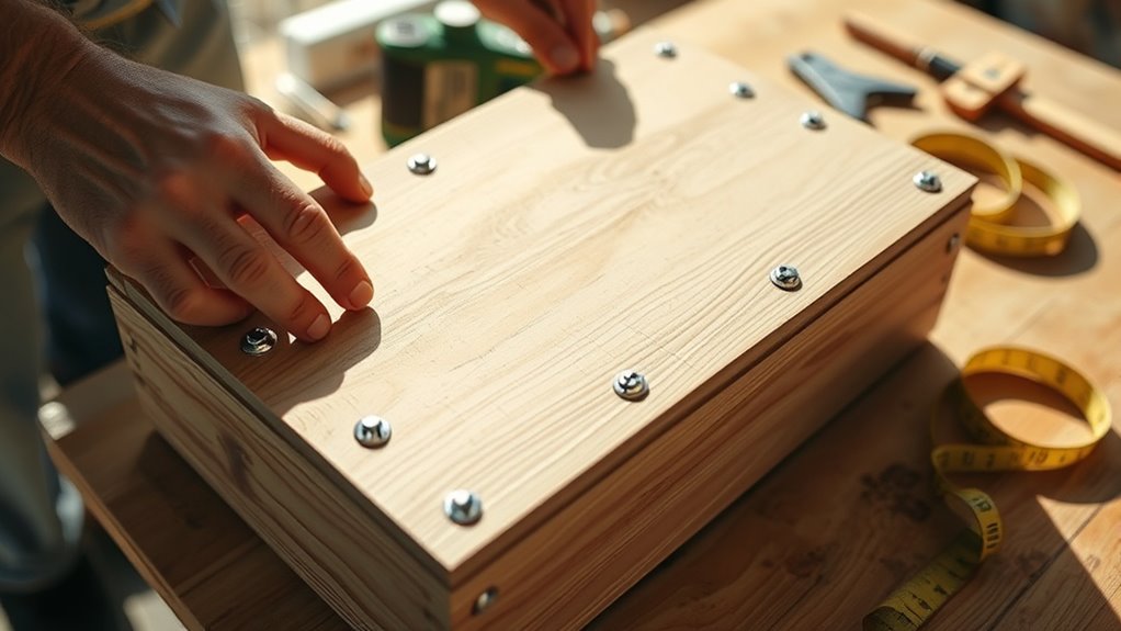 align drill glue secure