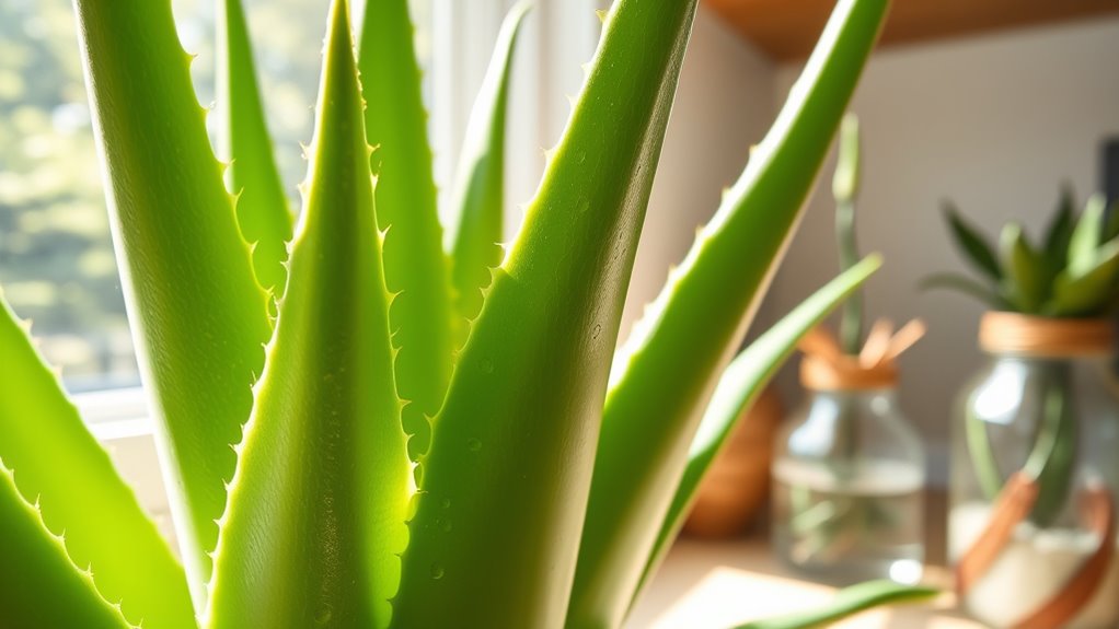 aloe vera home decor