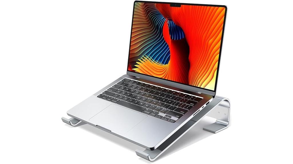 aluminum laptop riser compatible