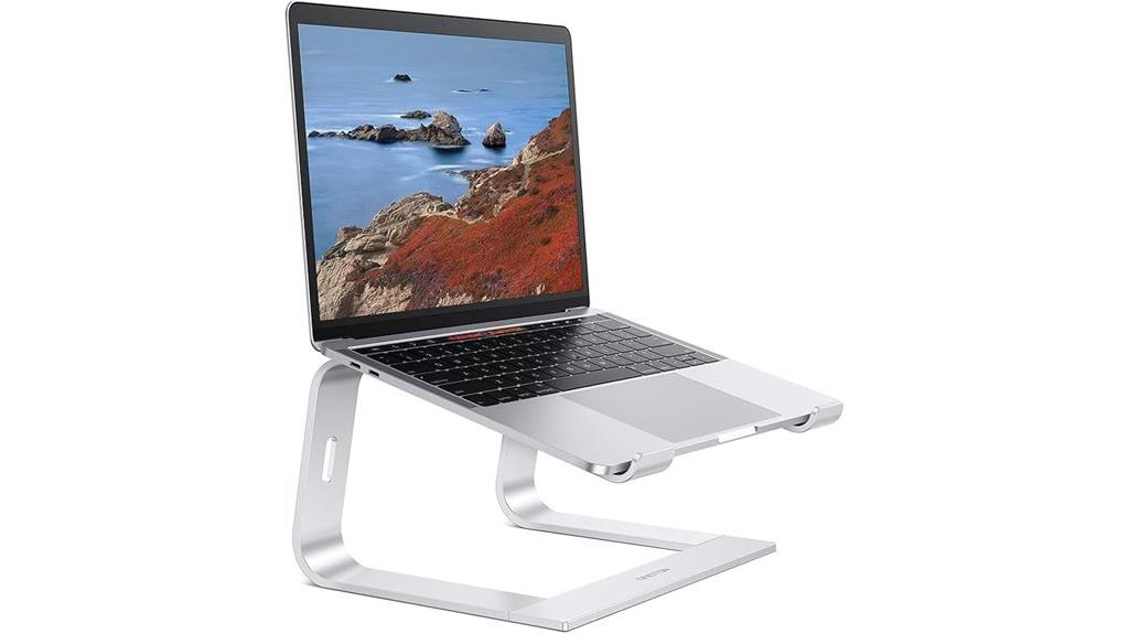 aluminum laptop stand