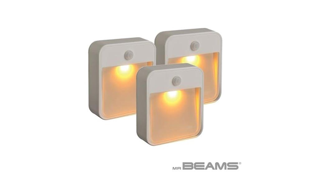 amber led nightlight pack