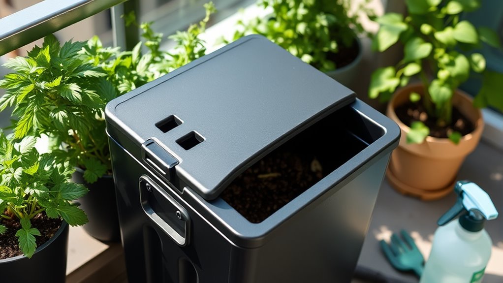 apartment compost bin essentials