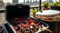 apartment worm composting tips