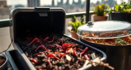 apartment worm composting tips