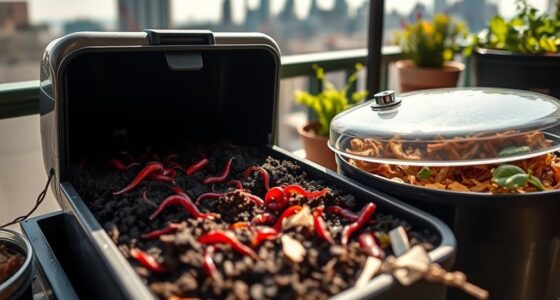 apartment worm composting tips