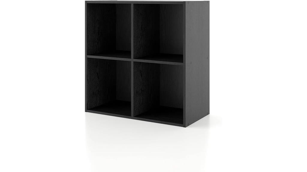 apexa 4 cube shelves