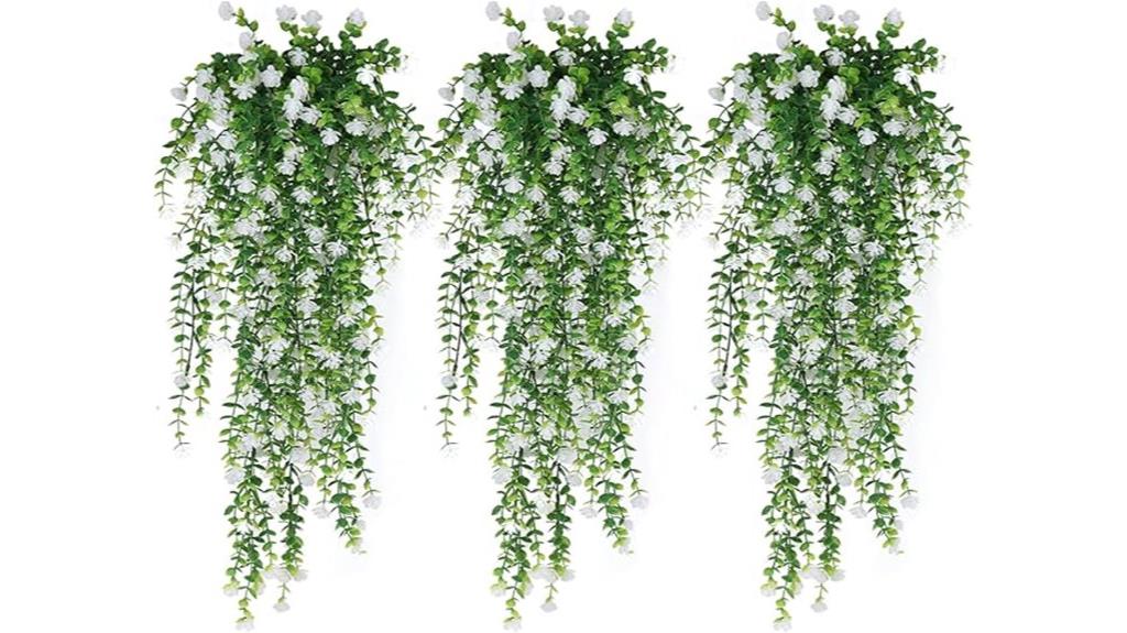 artificial eucalyptus greenery vine