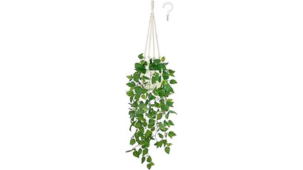 artificial hanging plant
