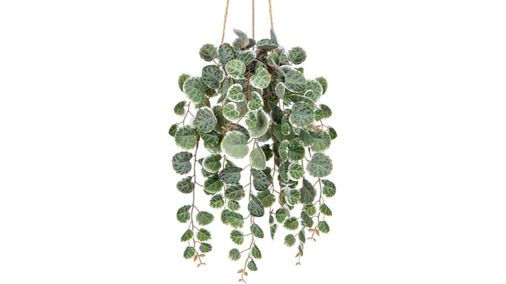 artificial hanging plant pot