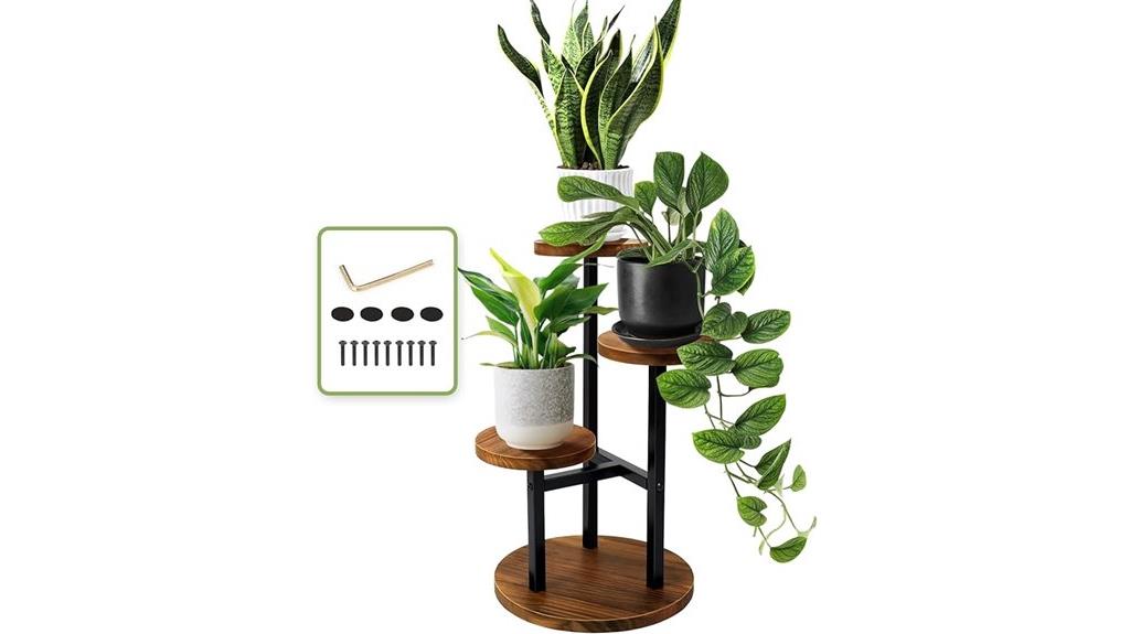 augusta 3 tier plant stand