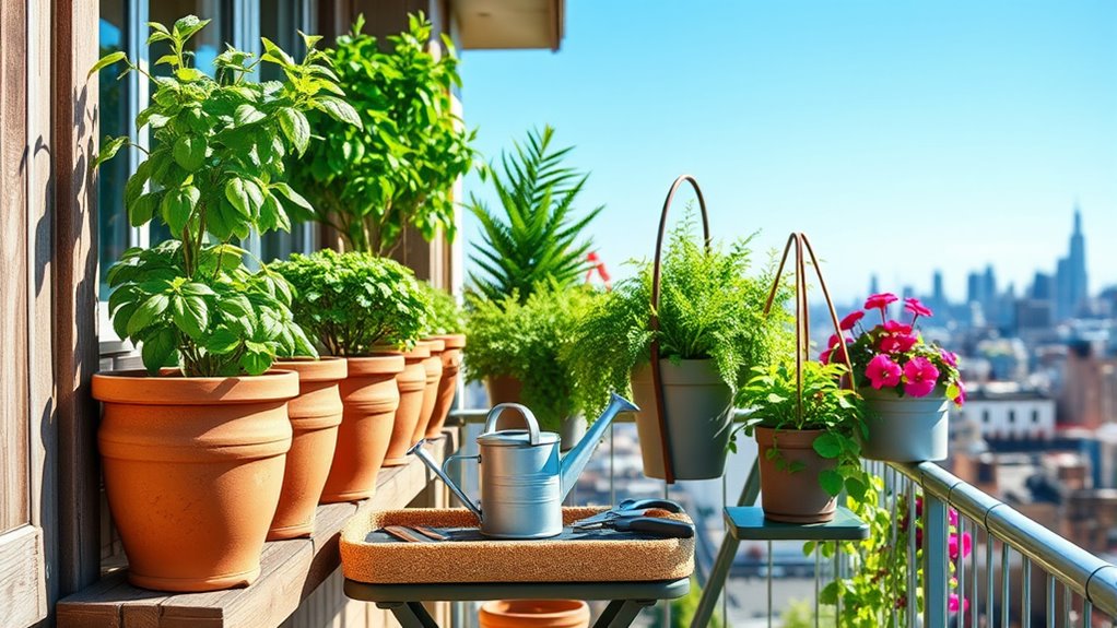 balcony gardening starter kit