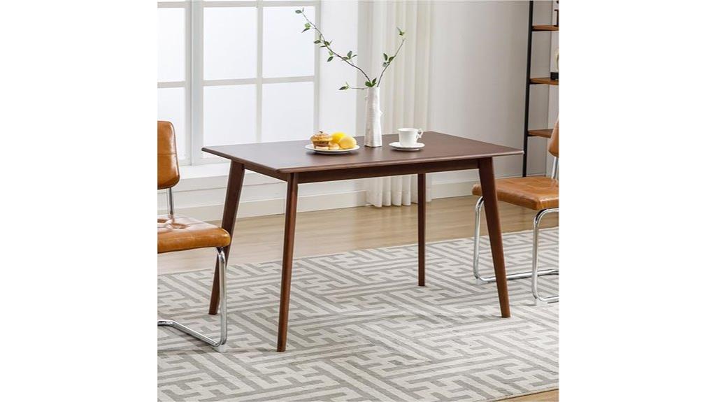bamboo small space table