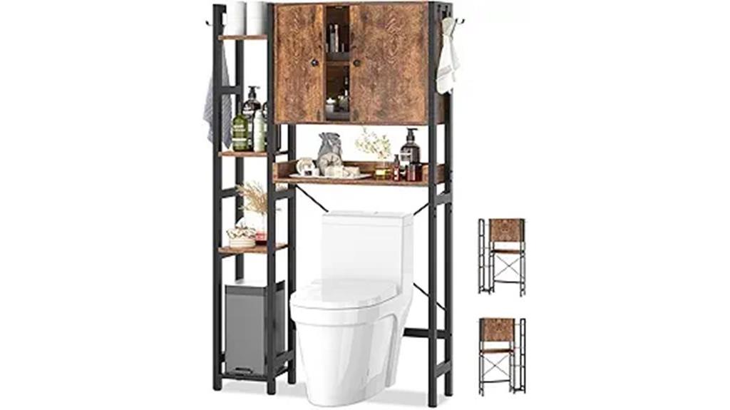 bathroom over toilet organizer