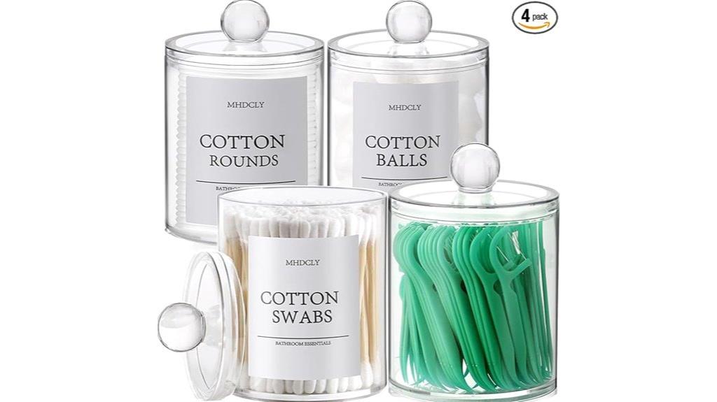 bathroom storage decor set