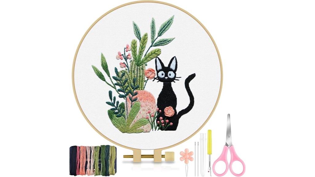 beginner embroidery kit